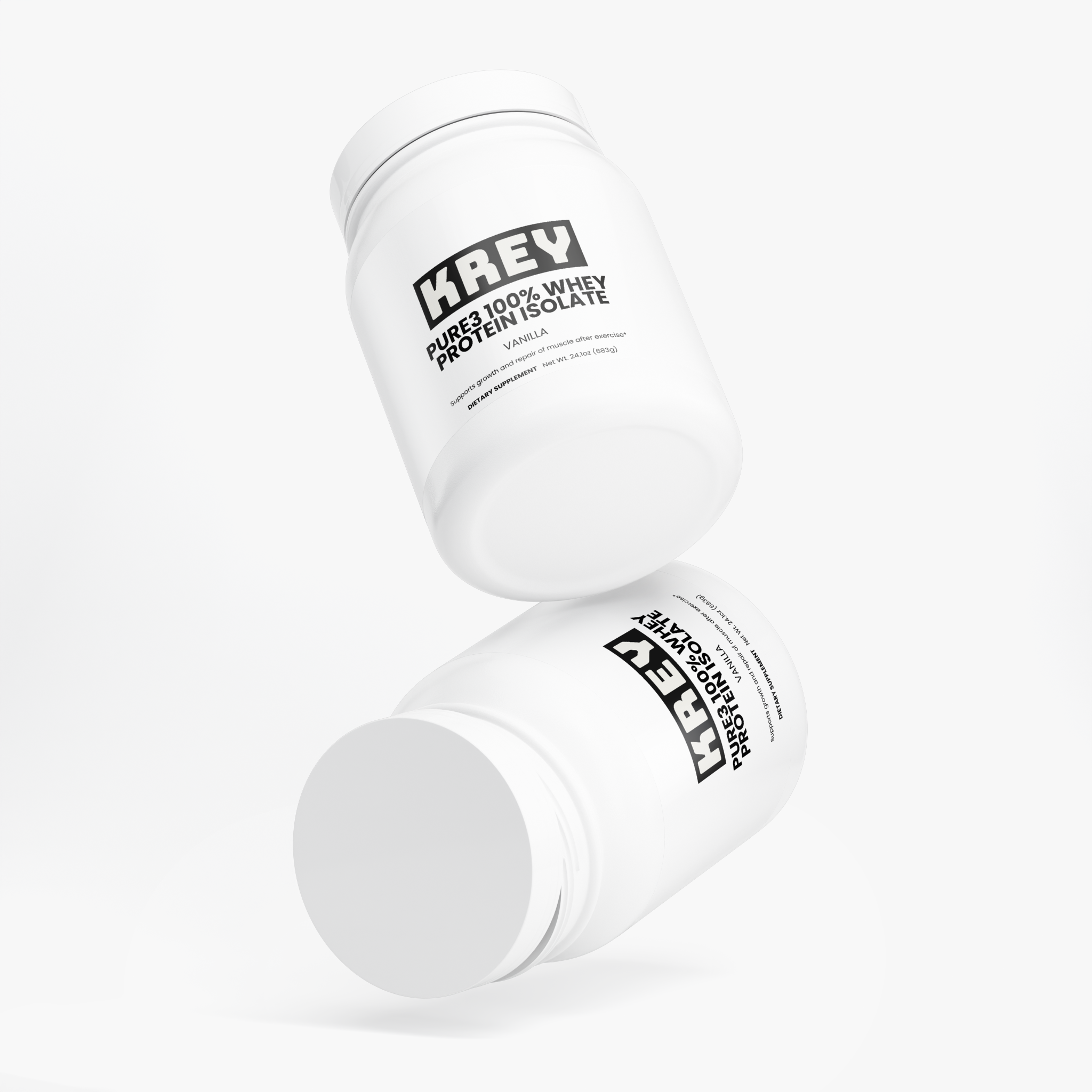 Pure3 100% Whey Protein Isolate (Vanilla)