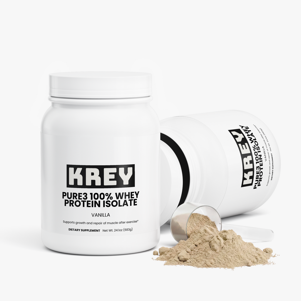 Pure3 100% Whey Protein Isolate (Vanilla)