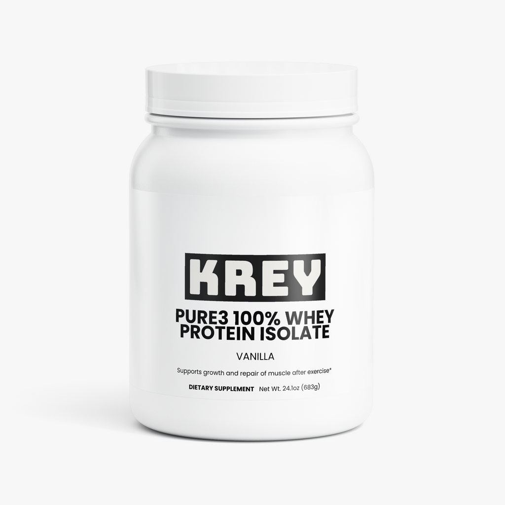 Pure3 100% Whey Protein Isolate (Vanilla)