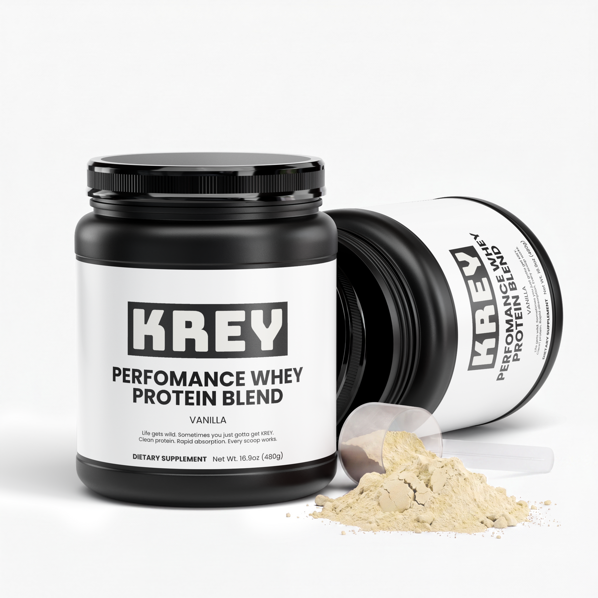 Krey Performance Whey Protein Blend (Vanilla)