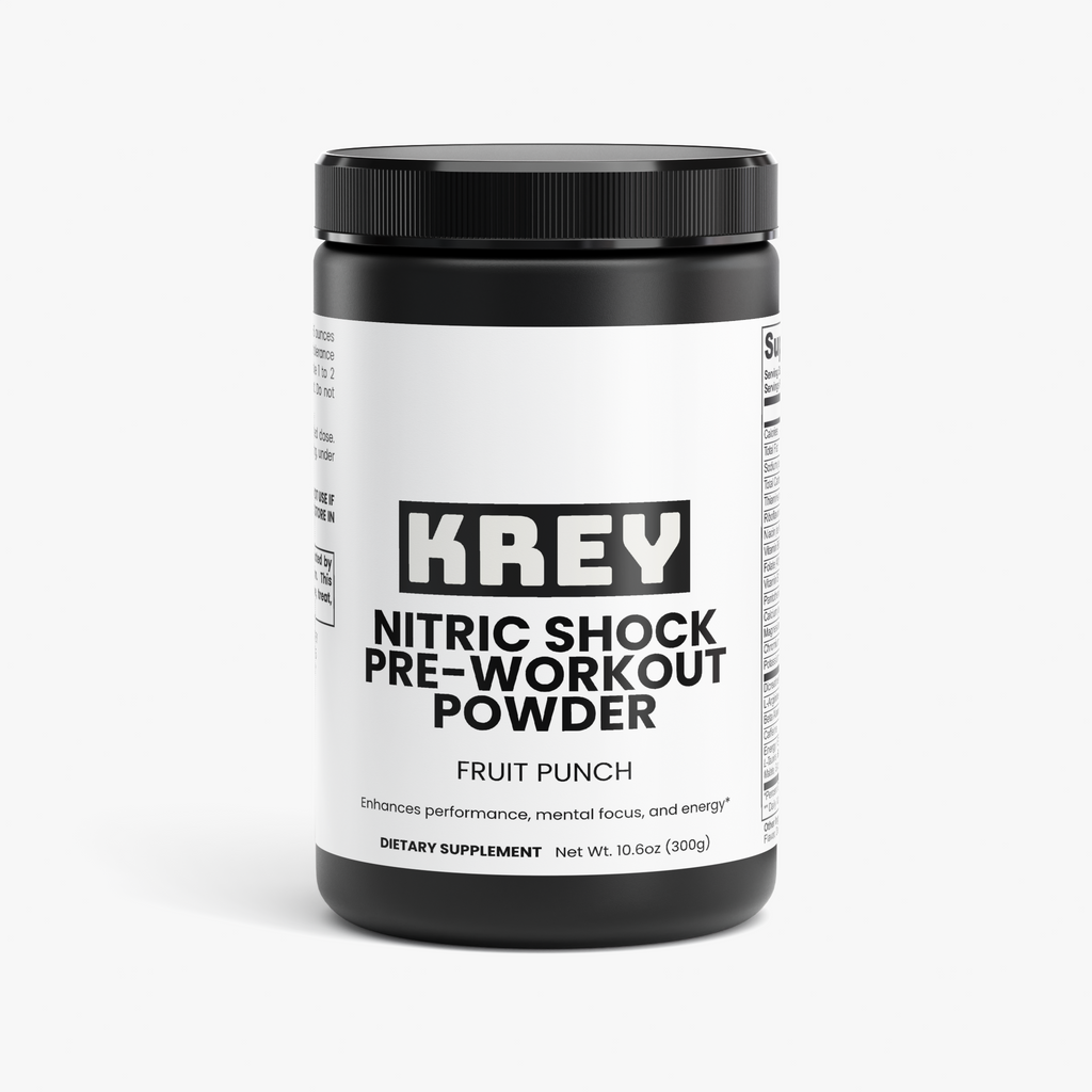 Nitric Shock Pre-Workout Powder (Fruit Punch)