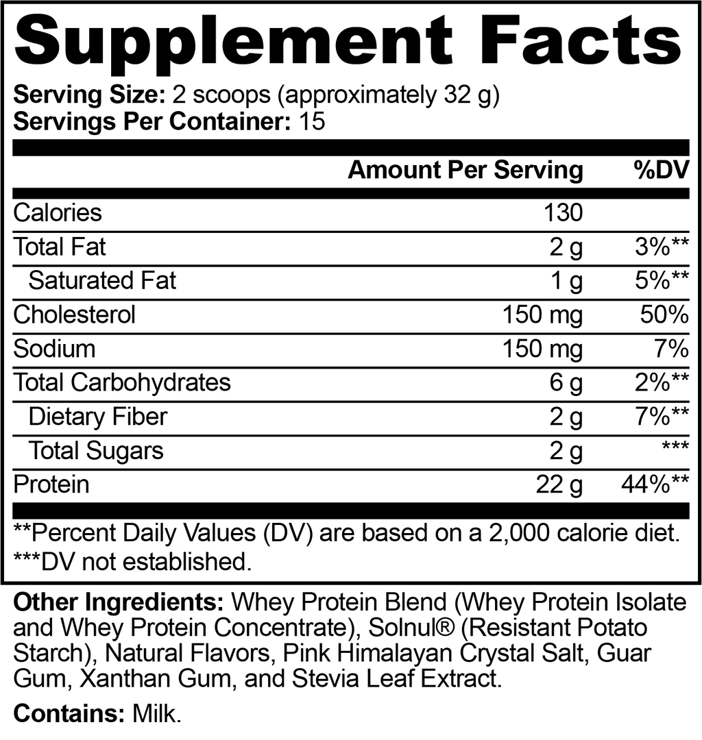 Krey Performance Whey Protein Blend (Vanilla)