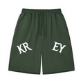 Krey Loose Raw Edge Shorts