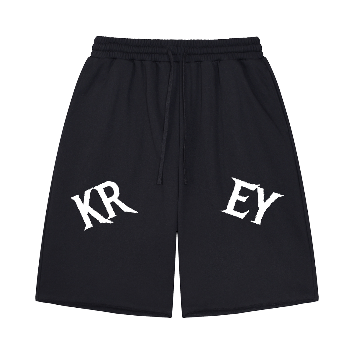 Krey Loose Raw Edge Shorts