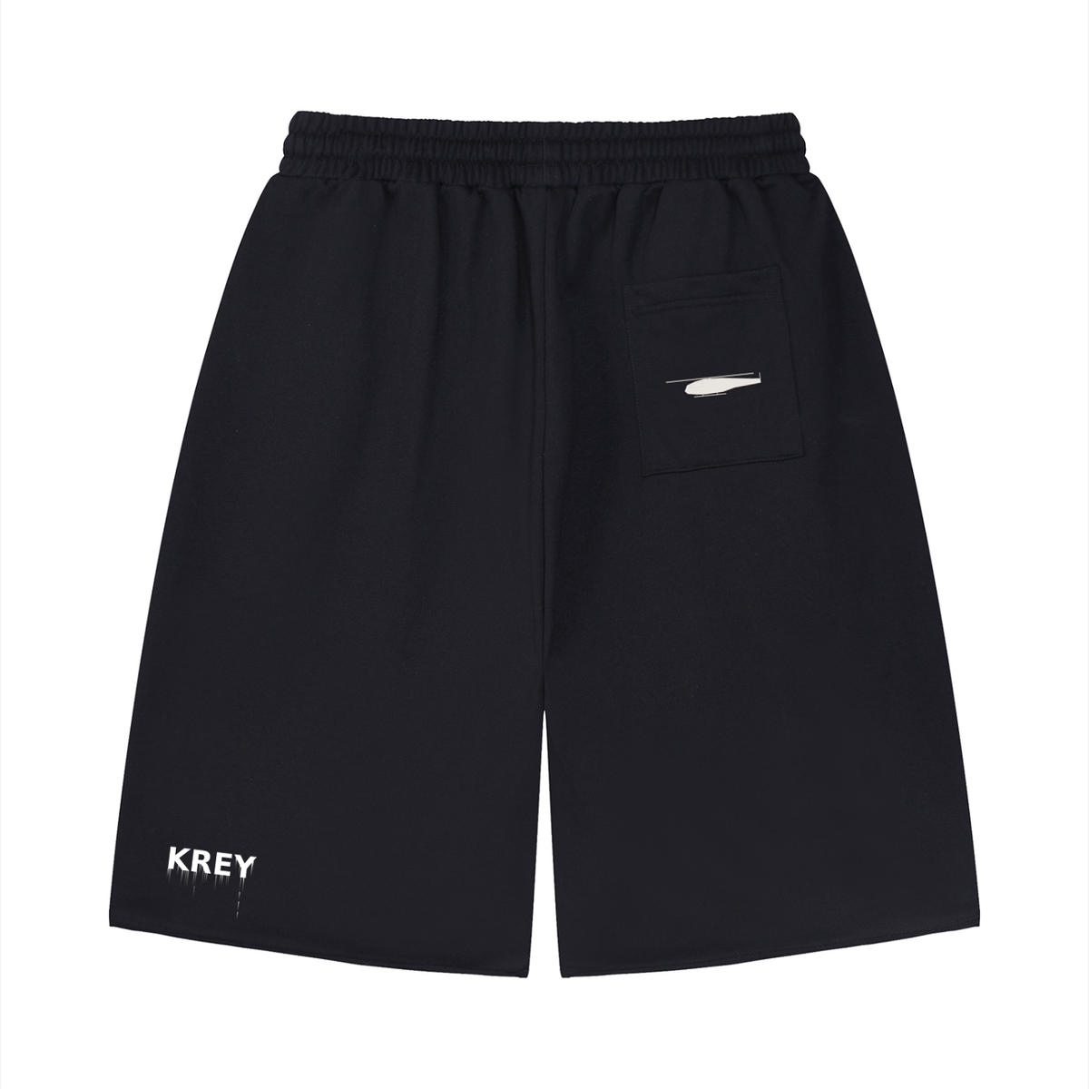 Krey Loose Raw Edge Shorts