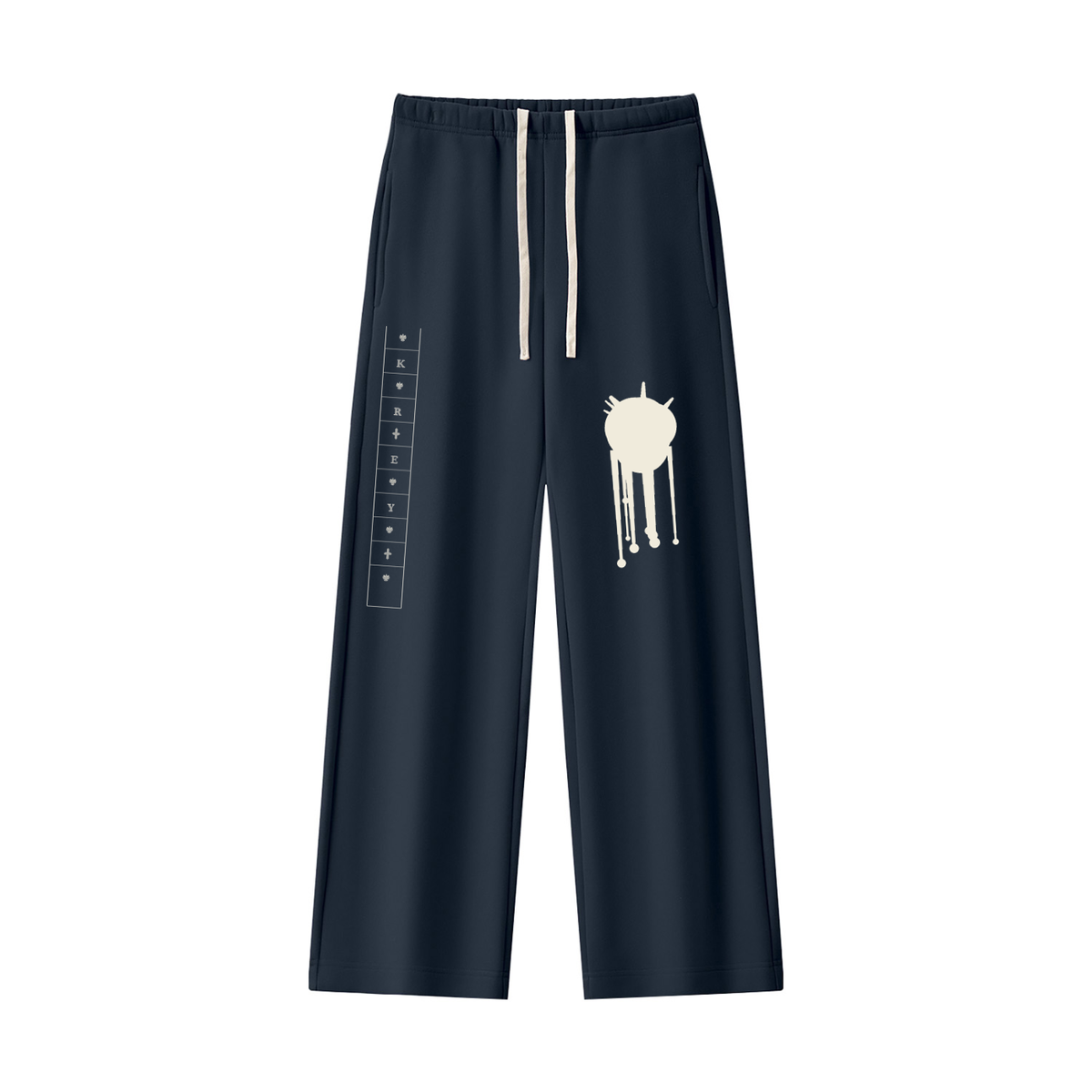 KreyClub Women's Straight Leg Fleece Sweatpants