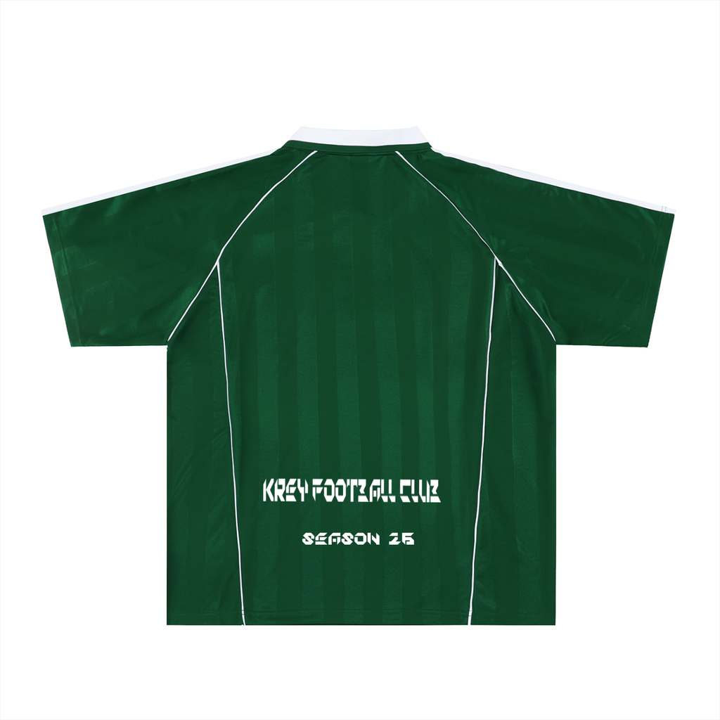 Special Edition Krey FC Season 26 Shadow Stripe Collared Soccer Jersey