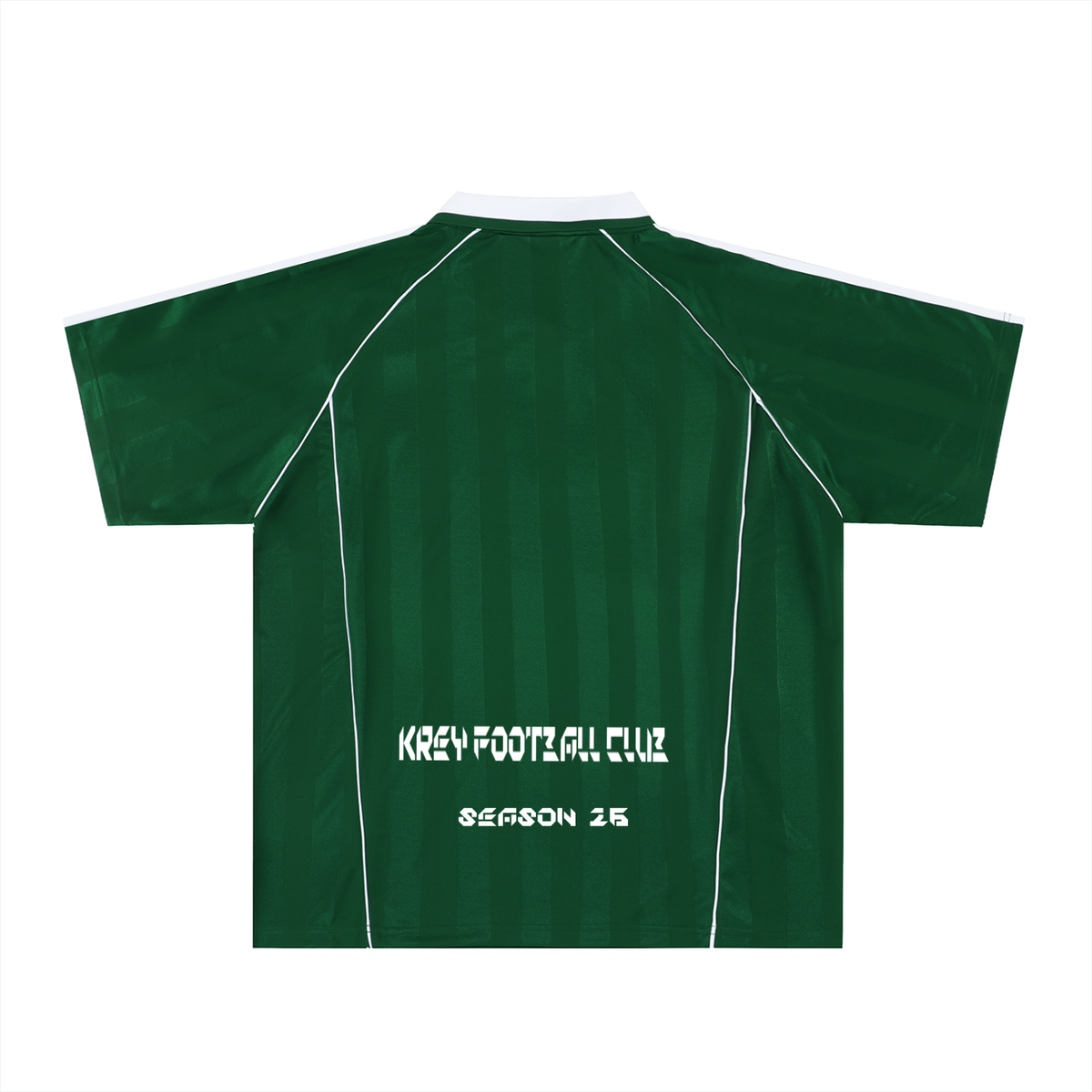 Special Edition Krey FC Season 26 Shadow Stripe Collared Soccer Jersey