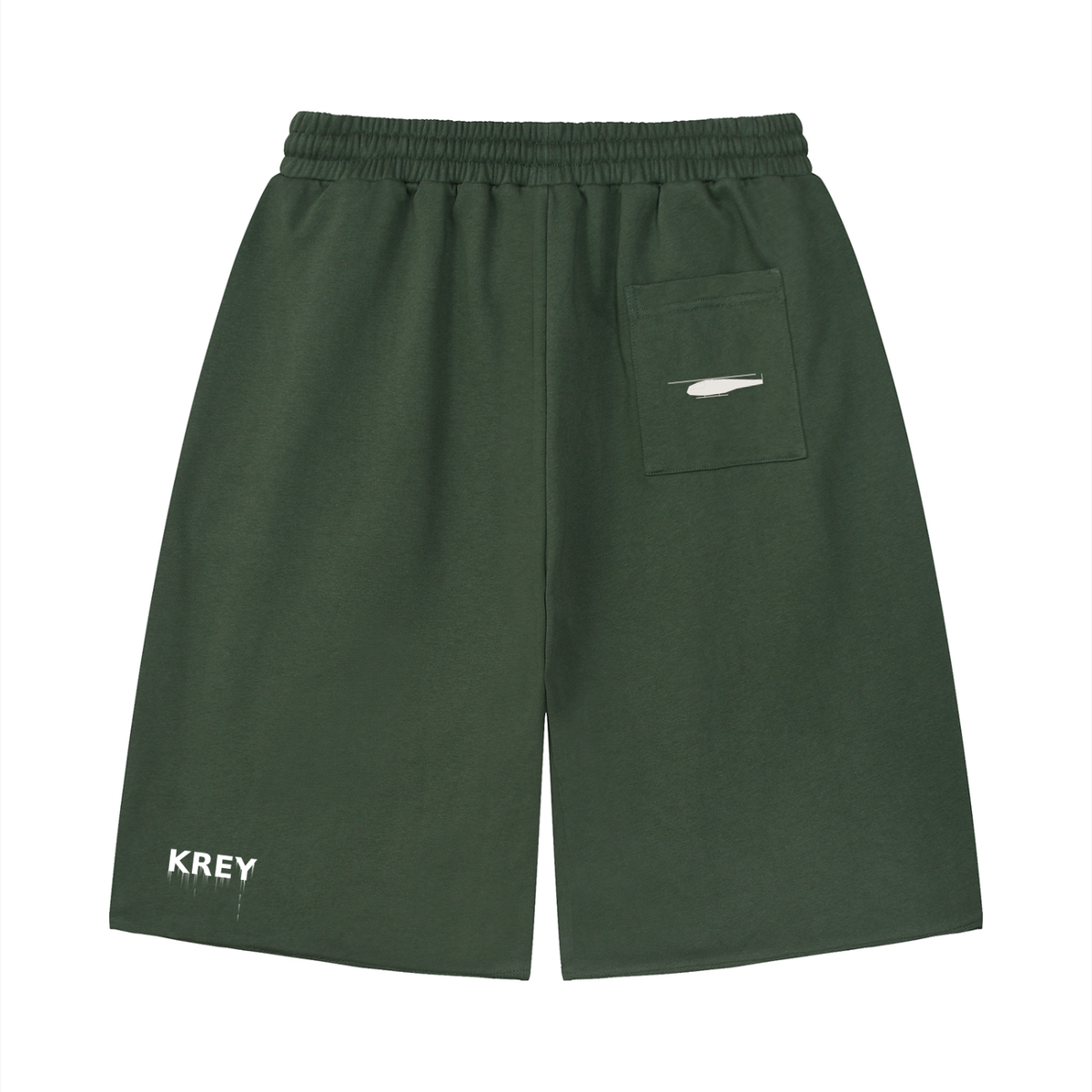 Krey Loose Raw Edge Shorts