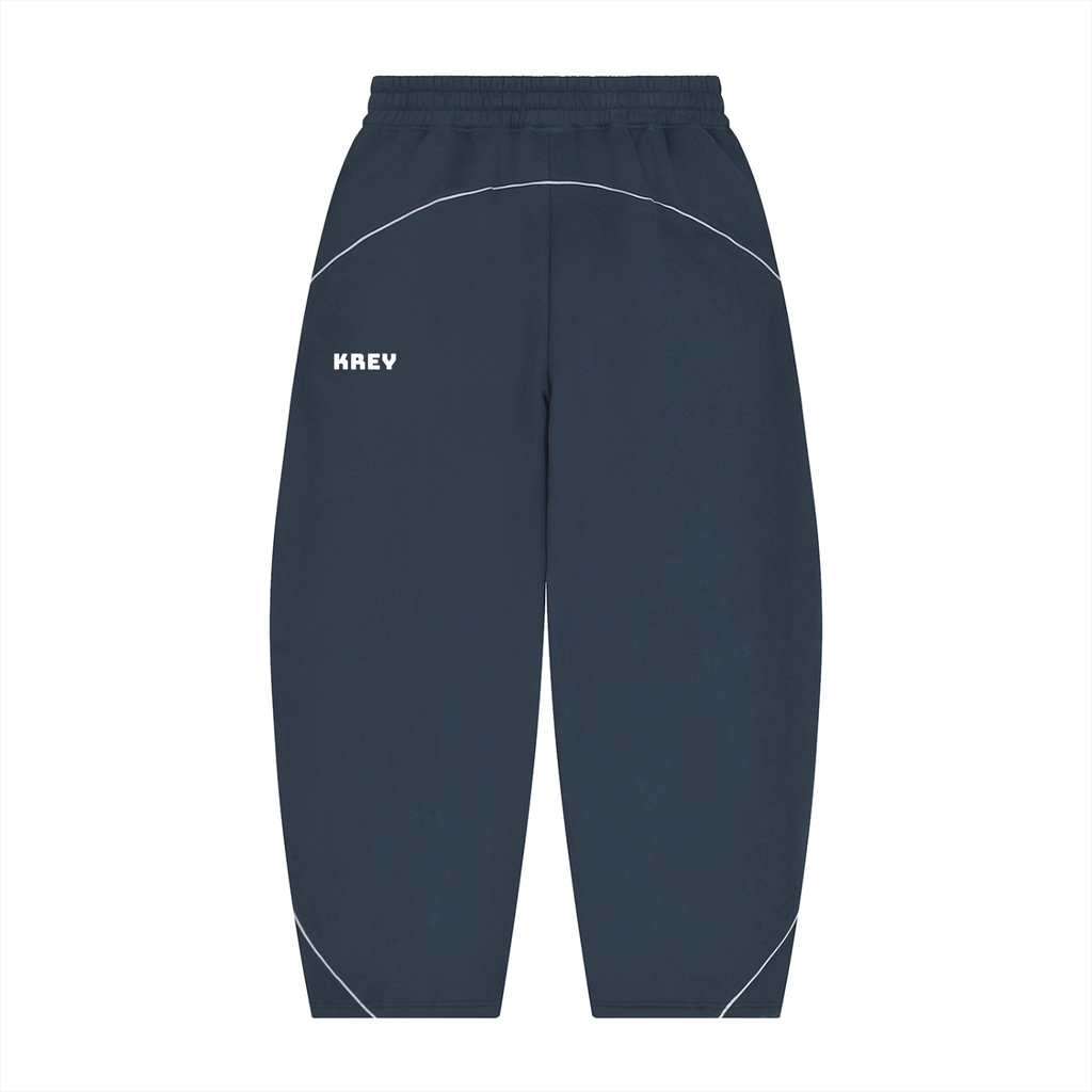 Krey Fleece Barrel Leg Sweatpants