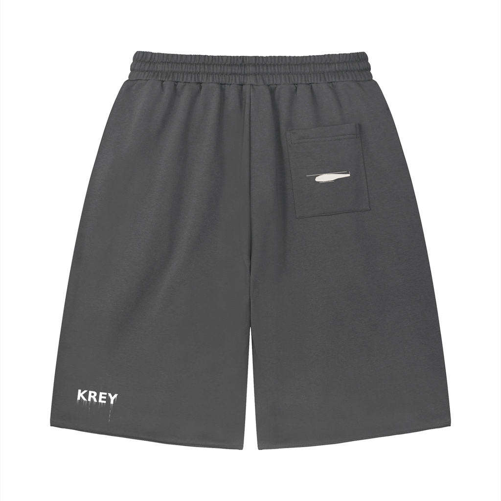 Krey Loose Raw Edge Shorts