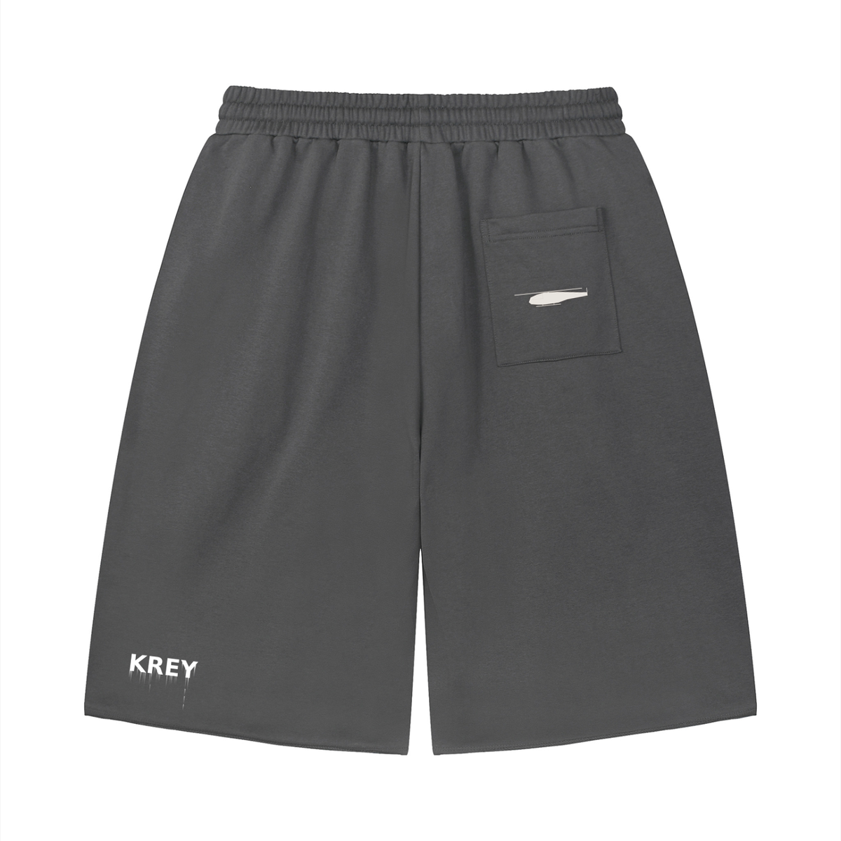 Krey Loose Raw Edge Shorts