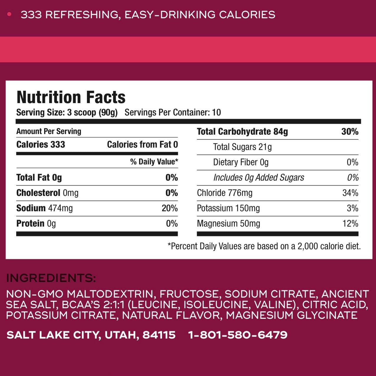 333 HalfEvil — High-Carb Endurance Fuel