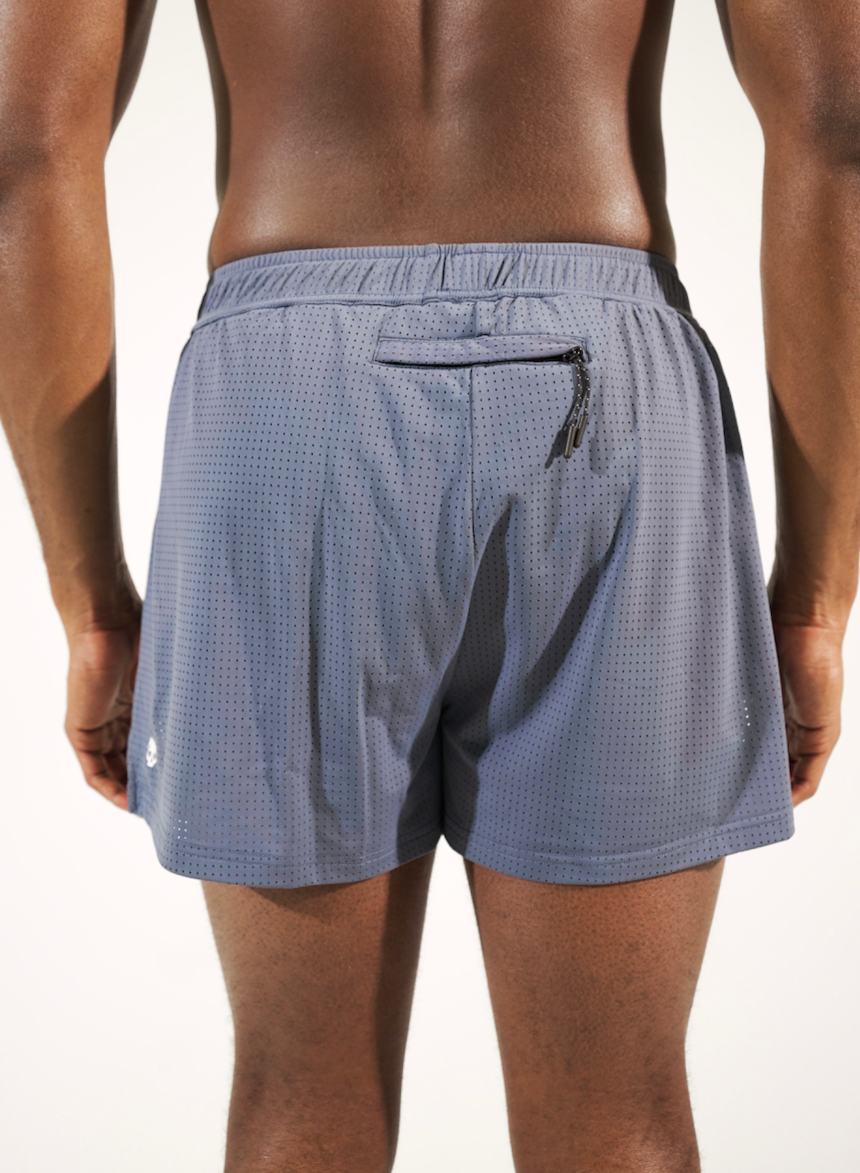 NORO 3" SPLIT SHORTS - STONE