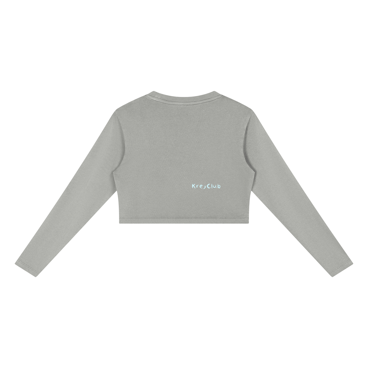 KREY Women's Mineral Wash Crop Sweatshirt