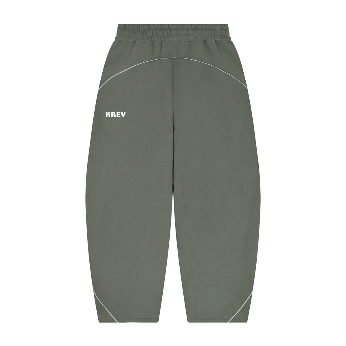 Krey Fleece Barrel Leg Sweatpants
