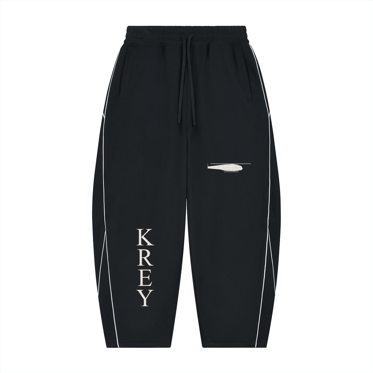 Krey Fleece Barrel Leg Sweatpants