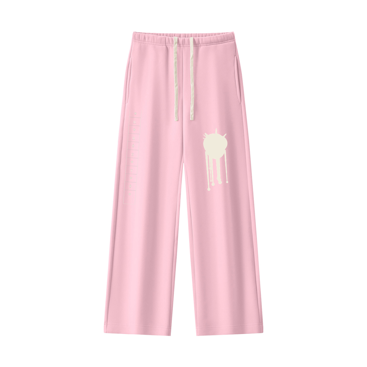 KreyClub Women's Straight Leg Fleece Sweatpants