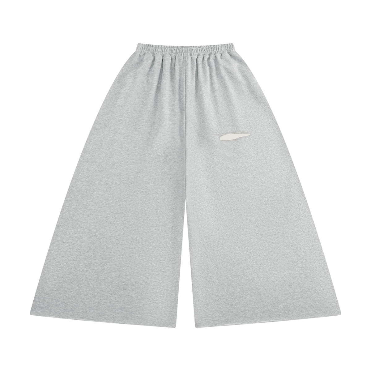 KreyFit Women's Raw Edge Wide Leg Sweatpants