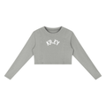 KREY Women's Mineral Wash Crop Sweatshirt