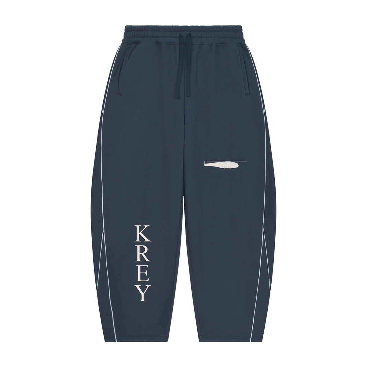 Krey Fleece Barrel Leg Sweatpants