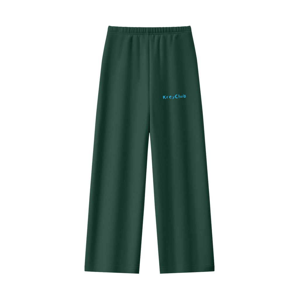 KreyClub Women's Straight Leg Fleece Sweatpants